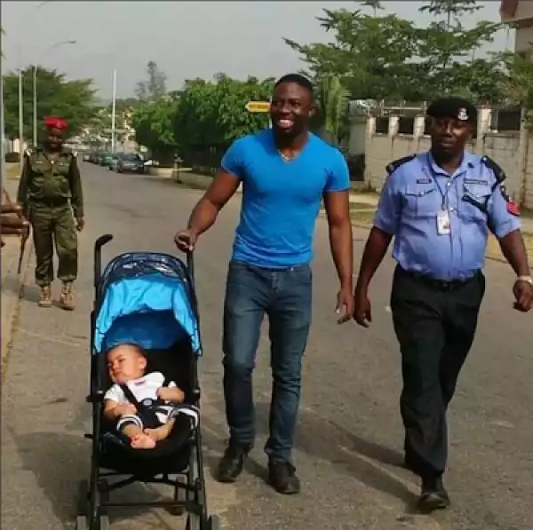 When Your Dad Is A Boss: See This Photo Of This Baby
